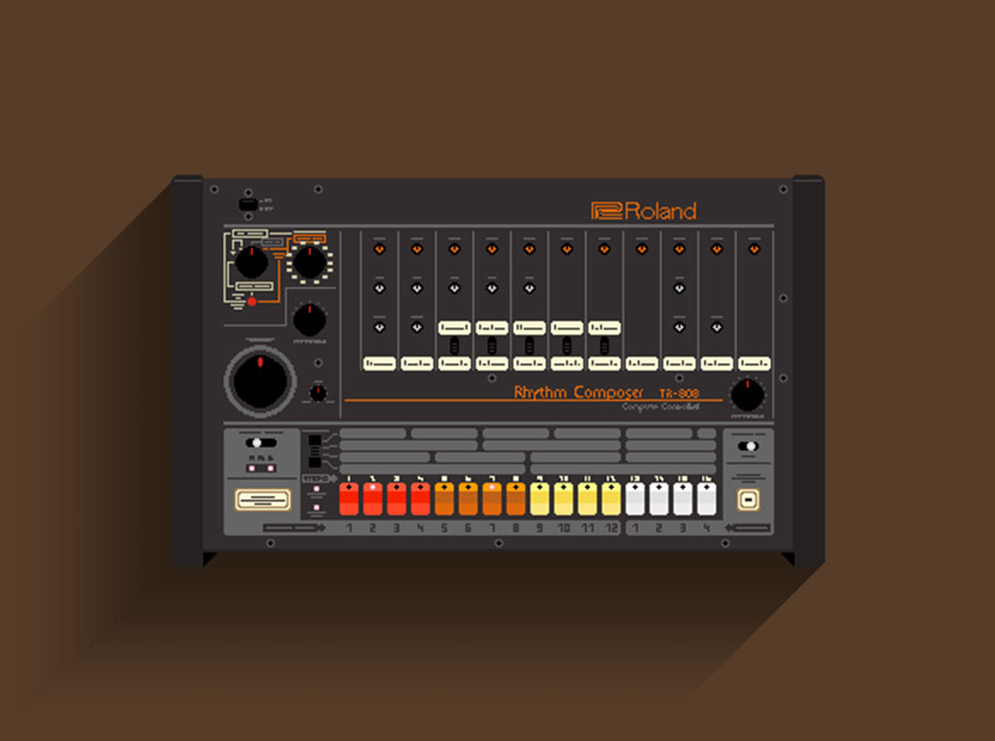 Roland TR-808 & 909